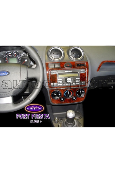 ODAC TUNING Ford Fiesta Konsol/Maun Kaplama 2005+ 14.Prç (522947674)-Carbon