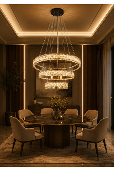 Generic Brand Three-Color Ring Spotlight, Complete Decorative Lighting Design...