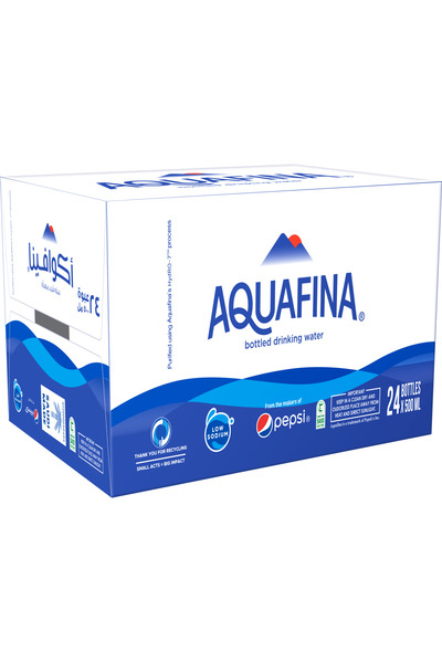aquafina 500 مل (24 زجاجة)