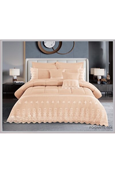 ROSHAN Summer Microfiber Soft Duvet Cover, Full Filling, 8 Pieces, Duvet Size...