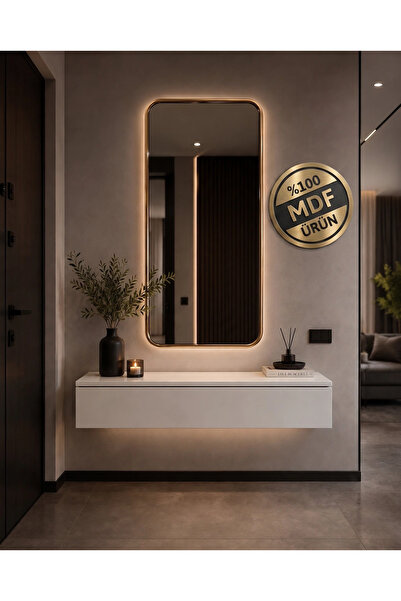 ENG AHŞAP Modern Çekmeceli MDF Dresuar 100x30 cm - Dekoratif Antre Hol ve Sal...