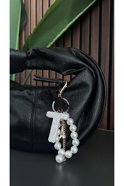 Rüya Letter t Bag Charm and Keychain