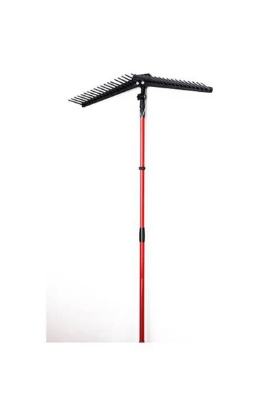 OEM Greblă telescopică, articulație reglabilă, multicoloră, 72x125-215cm