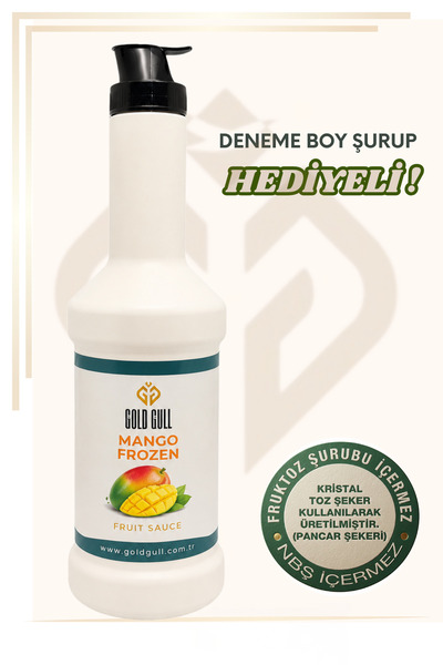 gold gull Mango Aromalı Meyve Püresi (%50 Meyve İçerir)
