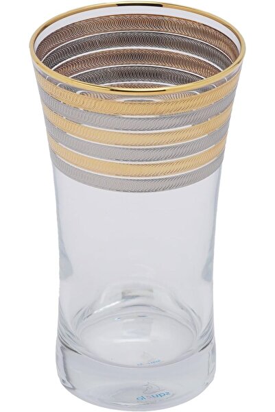 SQUALO BN41 Turkish Water Cup Set 6-Pieces, 300 ml Capacity