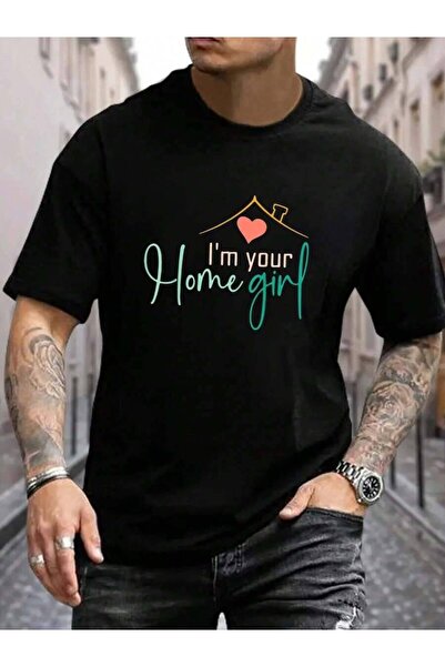 NOURAM تي شيرت صيفي كلاسيكي للرجال والنساء من القطن 100% بتصميم 'I'm Your Hom...