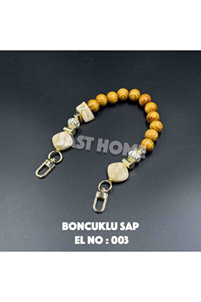 Jast Textile Boncuk Sap El Çantası İçin Tek