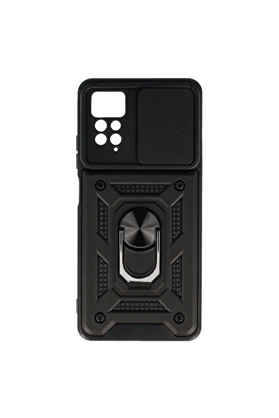 OEM Husă Armor Camslide pentru Samsung Galaxy A15 4G 5G - negru
