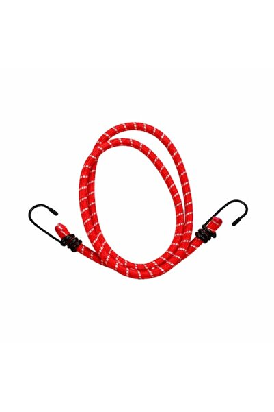 flores Elastic fixing strap, red, 1 m x 12 mm