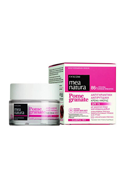 NIVEA FARCOM MEA NATURA POMEGRANATE ΚΡΕΜΑ ΗΜΕΡΑΣ SPF 15 50ml - (ΑΝΤΙΡΥΤΙΔΙΚΗ/...