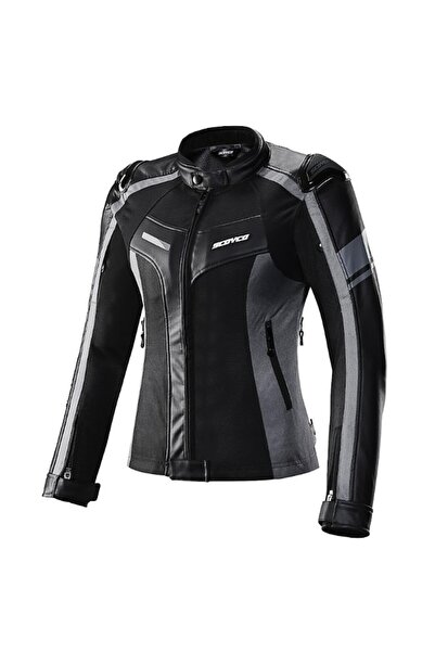 Scoyco JK152W Motosiklet Montu Kadın 4 Mevsim Dayanıklı PU Kumaş Motorcu Mont...