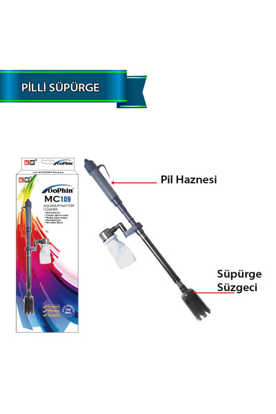 Dophin ACONCEPT (215545) Pilli Süpürge