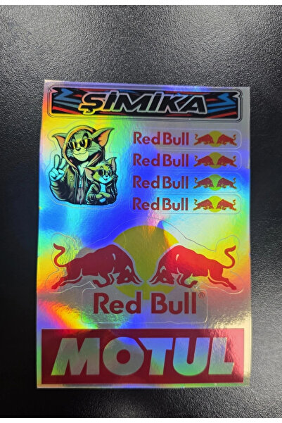 şimika tuning tuningmarketim MOTOR HOLOGRAM 10X15 CM KALİTELİ BASKI STICKER 1...
