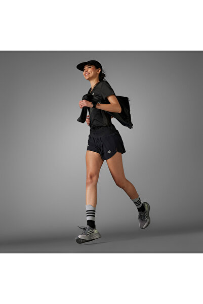 adidas Ult Pckt Short Damskie czarne spodenki do biegania Damskie SPODENKI DO...