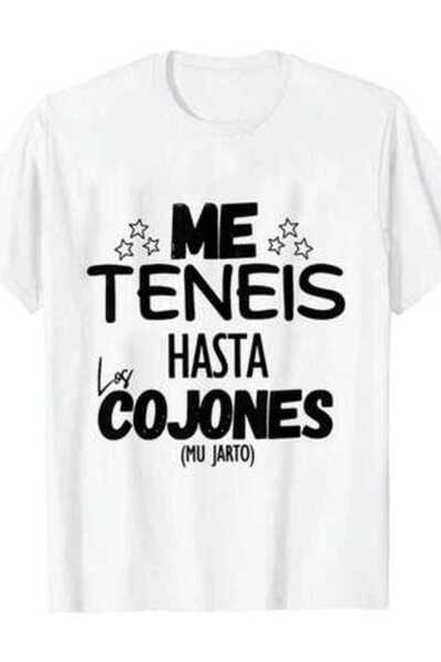 9JY T-Shirt You Have Me Up To The Balls, Funny Spanish Phrases, Joke T-Shirts...