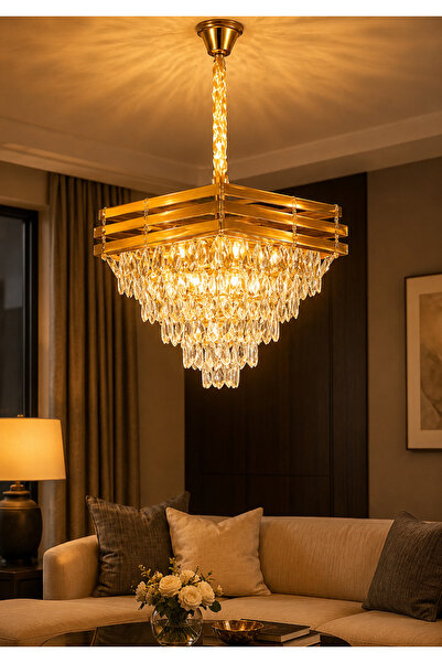 Generic Brand Royal Chandelier Pure Crystal 60cm for Luxury Council Halls and...
