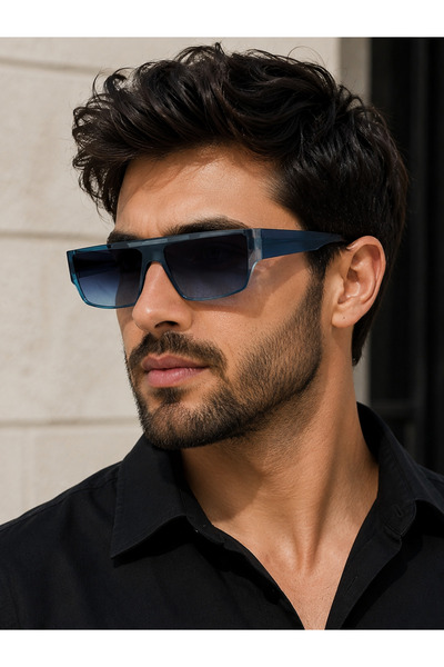 Bymiel Geometric Sunglasses with Frame Uv400 Protection