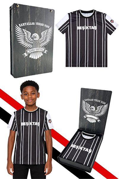 Beşiktaş Αθλητικό T-Shirt - Λευκό - Κανονική εφαρμογή