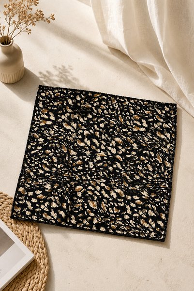 EastWest Trading Viscose fabric patterned scarf 47x40.5 cm soft textured stylish women's neck scarf