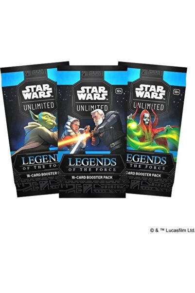 Star Wars Pachet Booster Legendele Forței Nelimitate 16 Cărți