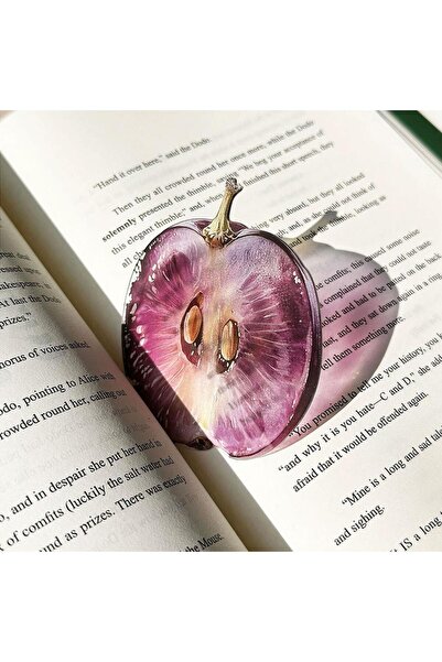 Choice5 grape Creative Fruit Acrylic Bookmark Aesthetic Translucent Watermelo...