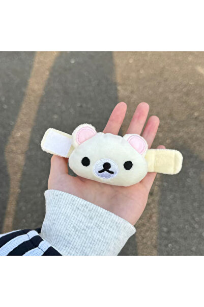 Choice Bandai style A Cartoon Rilakkuma Kawaii Fluffy Cute Soft Plush Bear Ke...