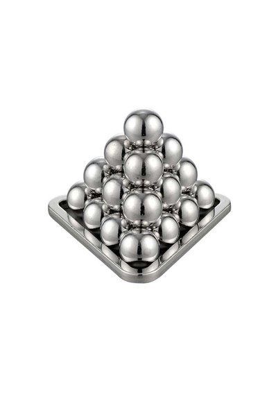 Choice8 TieQiu JinZiTa Difficult Metal Brain Teaser Puzzles for Adults Kids M...