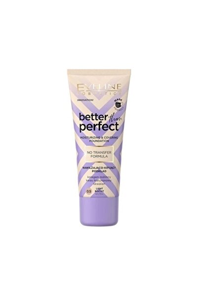 Eveline Fond de ten Better Than Perfect Moisturizing & Covering Foundation, 0...