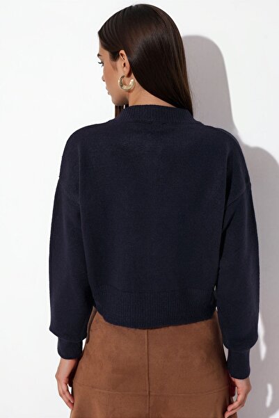 Hiccup VIORNA Cardigan Scurt Tricotat, Cu Nasturi