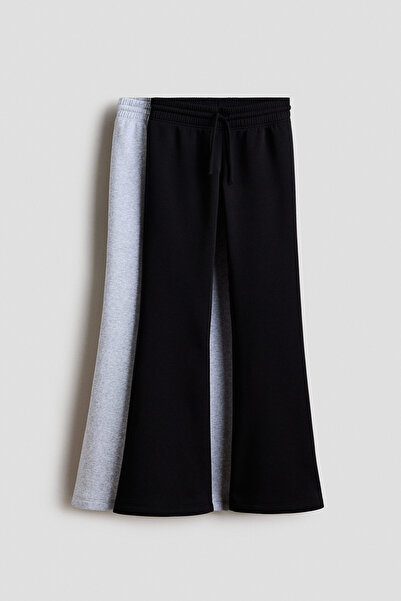 H&M İçi Tüylü İspanyol Paça Jogger Pantolon