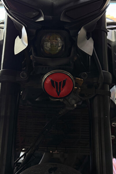 Banxtre Yamaha Mt-25 için Mt Logolu Korna Sticker (1 Adet)