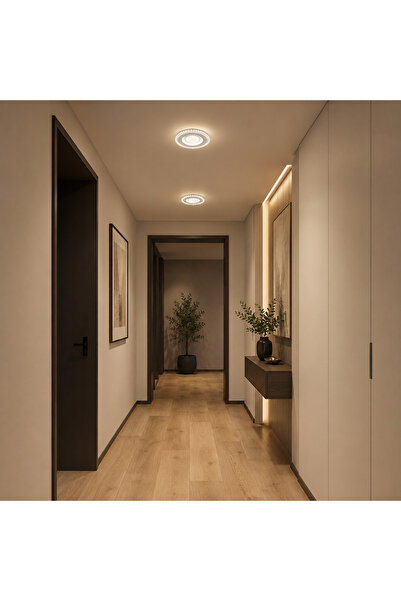 Alessandro DESIGN Lustra LED ALAJA, 33W, Diametru 22cm, Lumina Calda/Neutra/R...