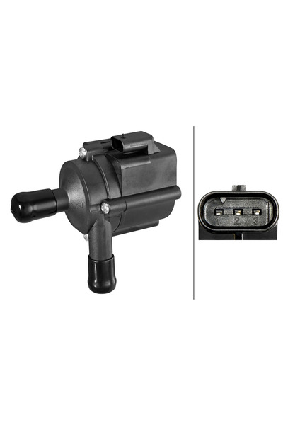 Hella Pompă De Apă Suplimentară (Circuitul Apei De Răcire) 8Tw358304-731 Ford...