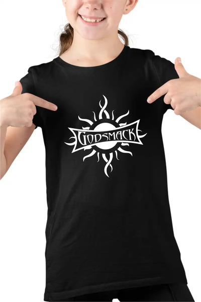 OEM Tricou Copii Fete Godsmack Rock Band