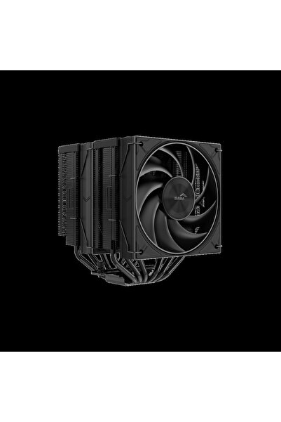 Sama A60b، أسود، مروحة أحادية مقاس 2x120 مم، تبريد هوائي من نوع البرج، 6 قطع ...