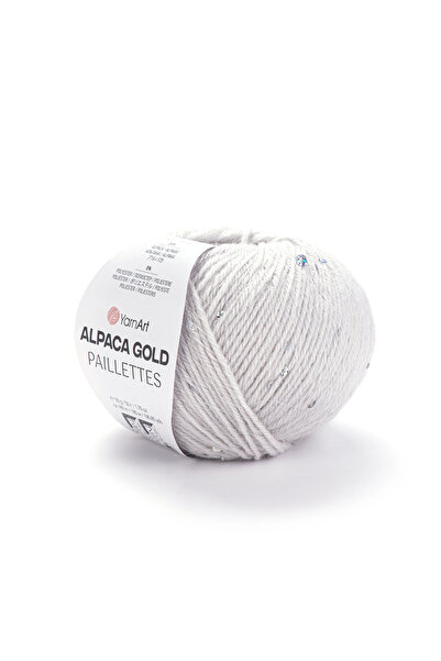 Yarnart Alpaca Gold Paillettes 50Gr 180Mt Hand Knitting Yarn