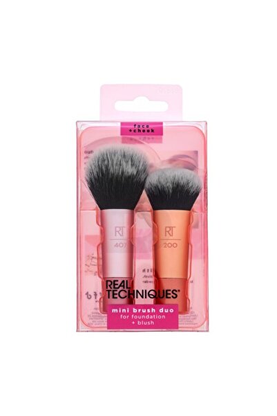 Real Techniques Set de pensule mini pentru fond de ten și blush