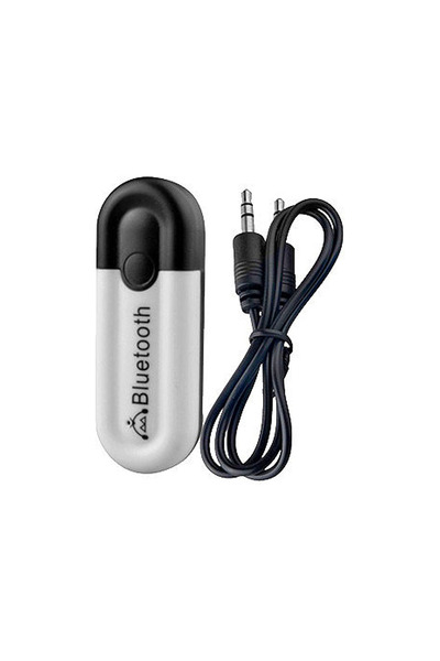 Microcase USB AUX Çift Çıkışlı Bluetooth Ses Alıcısı - Araç İçi ve Ev Teybi K...