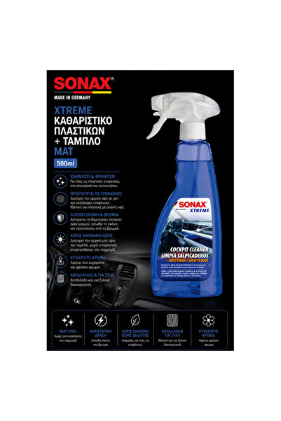 Sonax XTREME Καθαριστικό πλαστικών + ταμπλό ματ 500ml