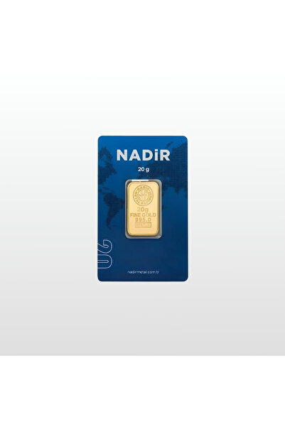 NADİR AltınDenizi 20 Gram Altın 0.995 (24 Ayar) Külçe Altın