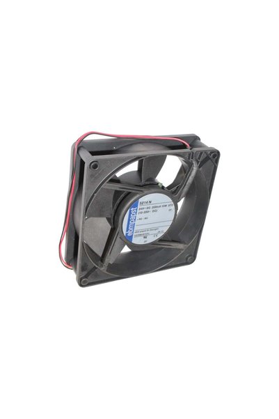 EBMPAPST 5214N Aksiyel Soğutma Fanı 24V DC 127x127x38 mm - Metal Gövdeli / Bilyalı Yataklı