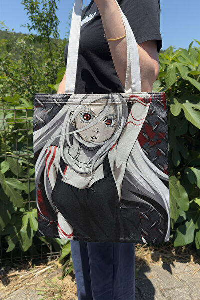 ZipZap Deadman Wonderland V4 Geantă de vară și iarnă, cu imprimare pe pânză, ...