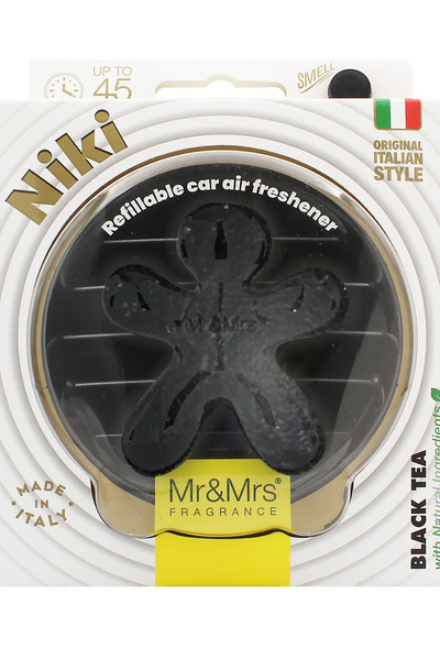 Mr&Mrs Fragrance Mr&Mrs; Parfum auto Niki Black Leather Black Tea