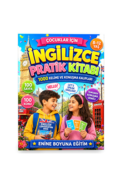 Enine Boyuna Eğitim كتاب ممارسة اللغة الإنجليزية للأطفال