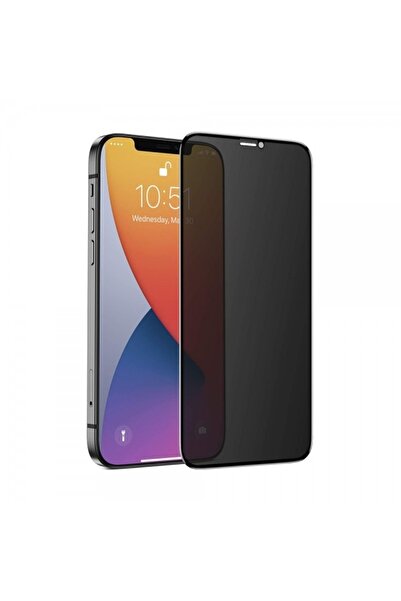 Cellara Folie Protectie Ecran Sticla 3D Privacy Pentru iPhone 16 Pro/17 - Negru