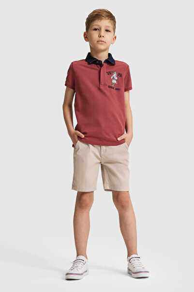 U.S. Polo Assn. Boy's Stone Woven Shorts 50325477-Vr049