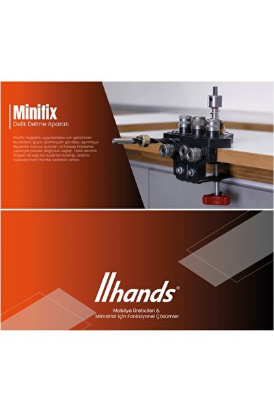 Hands Minifix System Delik Delme Aparatı