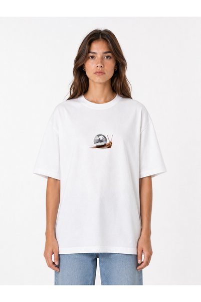 Compostela Unisex Women's Men's Disco Snail Special Design Front Printed Over...
