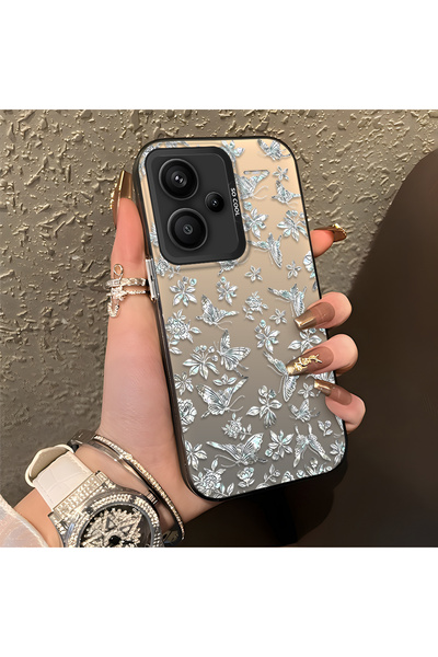 CASEVIBE Redmi Note 13 Pro Plus+ 5G Uyumlu Kelebek desenli şık telefon kılıfı...