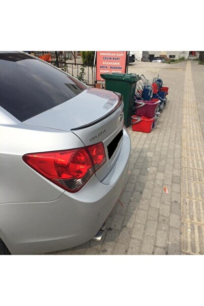 GARDENAUTO سبويلر متوافق مع شيفروليه كروز، شريحة علوية سوداء لامعة